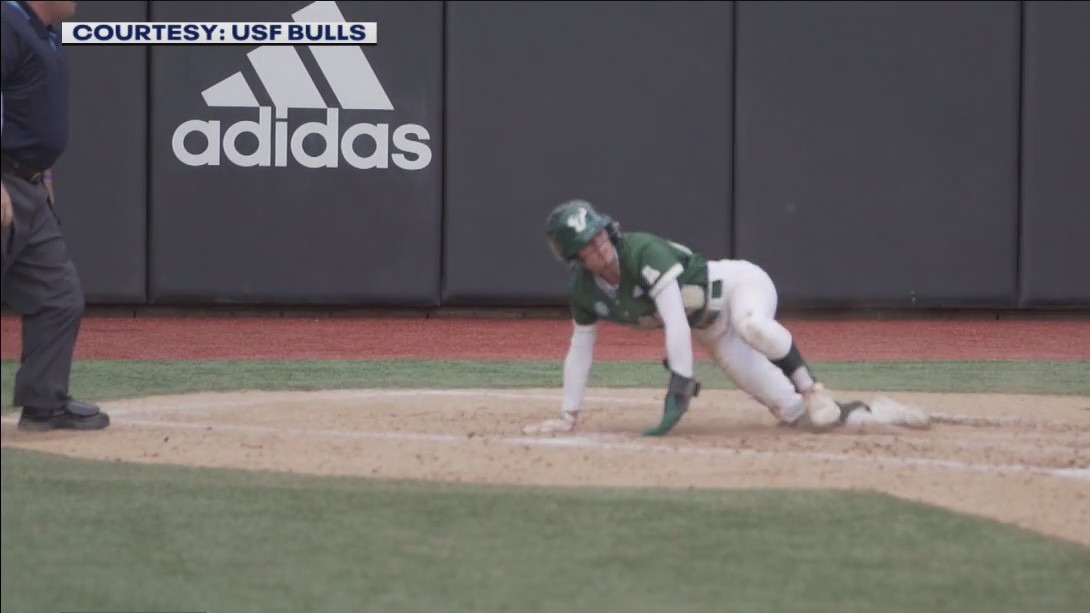 Softball player for USF best in the national for stealing bases